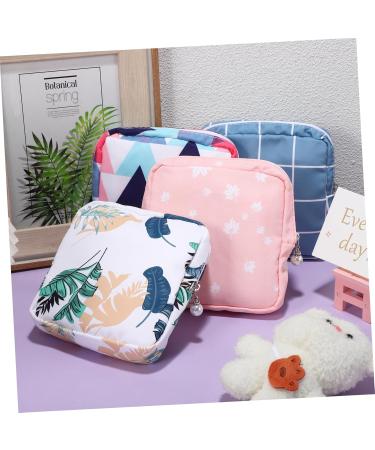 Kombiuda 4-Piece Storage Bag Set for Women - Hygiene Tampons Menstrual Pads & Coin Bags - Perfect for Organizing Feminine Products - Buy Online on GoSupps.com