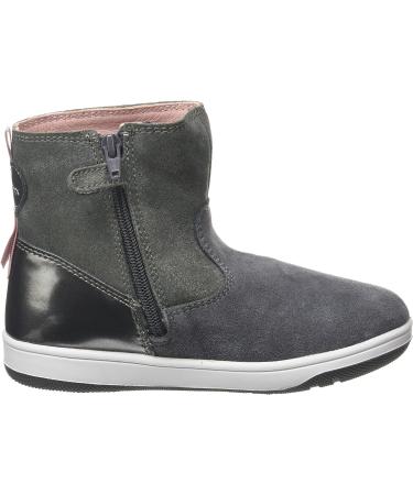 Geox Baby Girls B New Flick F Trainers - 5 UK Child - Dark Grey - Buy Online on GoSupps.com
