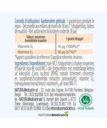 Vitamin D3K2 Forte - Dr. Jacob's -2000 IU - Buy Online on GoSupps.com