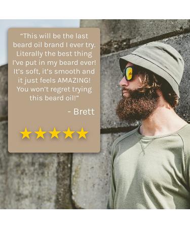 Best Unscented Beard Oil for Men | All-Natural Cedar Leather Beard & Mustache Conditioner | Quick Absorption Made in USA - Buy Online on GoSupps.com