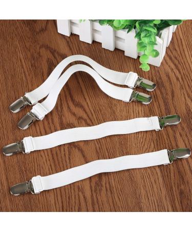 QIXINHANG 12x Pacifier Clips | Metal Pacifier Chains for Babies | Durable Clip Replacement for Suspenders | 25mm - Buy Online on GoSupps.com