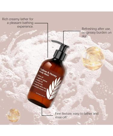  G n rique Natural moisturizing body wash hydrating bath cleanser gentle body wash 100ml with essential oils bath gel with organic ingredients and soft lather skin care - Buy Online on GoSupps.com