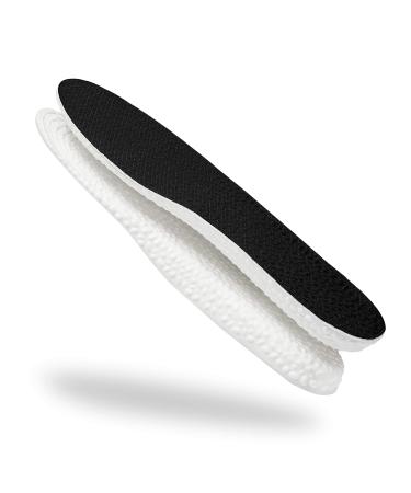 Hefe Luxx Comfort Starter Insoles // All Day Support, Relieve Foot Pain (Midnight Black, US 7-13) Midnight Black US 7-13
