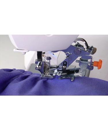 SINGER Ruffler Attachment Presser Foot - Create Perfectly Spaced Pleats & Gathers with Ease | Adjustable Closeness & Depth | For Light to Medium Fabrics - Buy Online on GoSupps.com