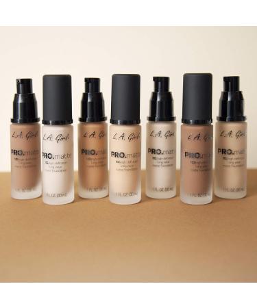 L.A. Girl Pro Matte Foundation in Sandy Beige - 1oz - Buy Online on GoSupps.com