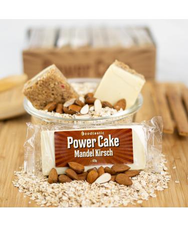 Foodtastic PowerCakes Mandel-Kirsche Box 30 x 120g