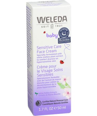 Weleda Baby Derma Face Cream  White Mallow  1.7 Fl Oz