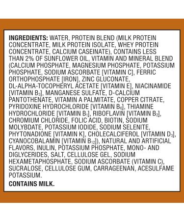 Equate High Performance Protein Shake Meal Replacement 30g Protein Low Sugar Gluten Free Lactose Free Nutritional Shake Ready to Drink for Workout Recovery and Muscle Gain 11 oz - Buy Online on GoSupps.com