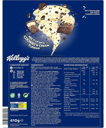 Kellogg's Krave Cookies & Cream Flavor Crispy cocoa cereal filled with cream - Buy Online on GoSupps.com