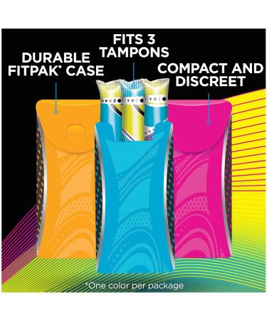 U by Kotex Fitness Tampons Super Absorbency Unscented - 15 Count (Pack of 8) - Buy Online on GoSupps.com