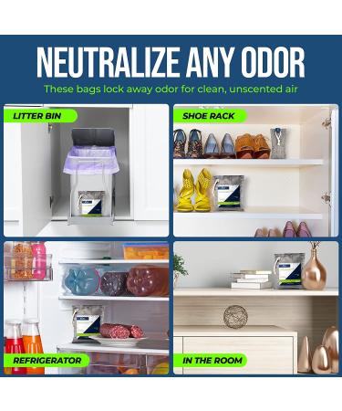 Nature Fresh Air Purifier Bags - Activated Charcoal Odor Absorbers for Home, Closet & Shoes - Buy Online on GoSupps.com