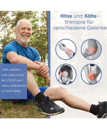 IceHOF Universal Cooling Pad with Velcro Fastener - Flexible Cold Compress for Body Relief | Shop Now - Buy Online on GoSupps.com