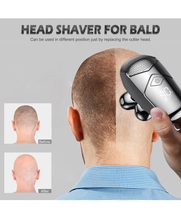 6D Floating Electric Head Shaver for Bald Men | LED Display Waterproof Razor - Buy Online on GoSupps.com