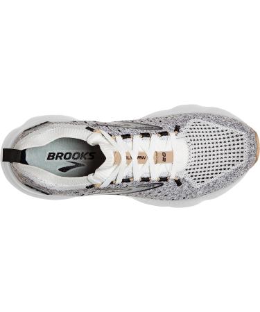 Meta Title: Brooks Women's Glycerin StealthFit 20 Neutral Running Shoe - White/Black/Cream - Size 8 - Buy Online on GoSupps.com