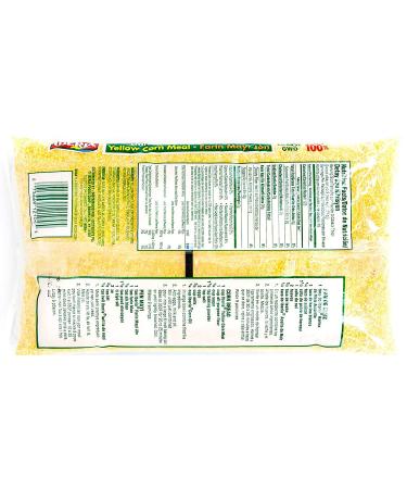 Iberia Yellow Corn Meal 4 Pounds - Freshly Milled Bulk Coarse Cornmeal - 4 Pound Pack - Buy Online on GoSupps.com
