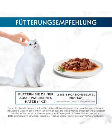 Gourmet PURINA GOURMET Perle Beef Cat Food - 26 Pack of Wet Food Strips (85g Each) - Premium International Shipping - Buy Online on GoSupps.com
