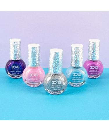 Three Cheers for Girls Holowave Nail Polish Set - 5 Colors - Non-Toxic Kit for Kids Ages 8 - Buy Online on GoSupps.com