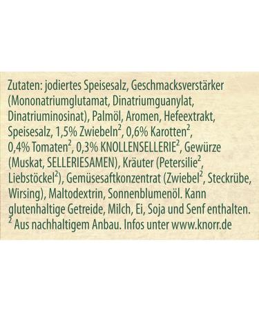 Knorr Delicatessen Vegan Vegetable Broth - Spicy Flavor | 6x329g Pack | 16L - Buy Online on GoSupps.com