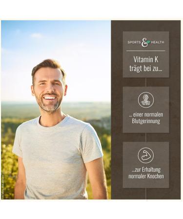 Vitamin K2 MK7 Drops - 200 g Daily Dose High Bioavailability Additive-Free Made in Germany - 20ml Liquid Form - Buy Online on GoSupps.com