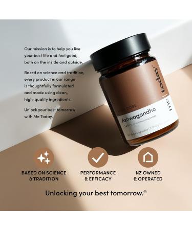 me today Ashwagandha Supplement Capsules 3000 mg -High Strength Adaptogen Supplement for Stress Relief Mental Clarity & Focus Vegan Natural Daily Wellness Formula 60 Servings. - Buy Online on GoSupps.com