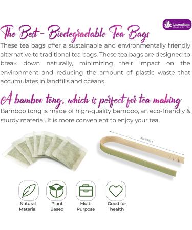 Lavendium Premium 30 Milk Thistle Tea Bags 100% Natural & Pure from Milk Thistle Seeds. Milk Thistle Herbal Tea. Made with Natural Material Tea Bags. No Sugar No Caffeine No Gluten Vegan. CA Milk Thistle 30 Bags - Buy Online on GoSupps.com