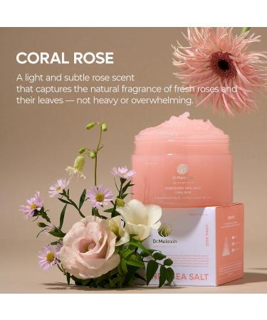 Dr.Melaxin Guerande Sea Salt Perfume Exfoliating Body Scrub for Smooth Skin Body Amber & Vanilla Scent - Buy Online on GoSupps.com