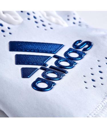 Buy adidas Adizero 12 Football Receiver Gloves - White/Metallic Gold Large | Best International Shipping - Buy Online on GoSupps.com