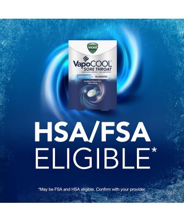 Vicks VapoCool Sore Throat Lozenges - Winterfrost - 16 Count - Buy Online on GoSupps.com