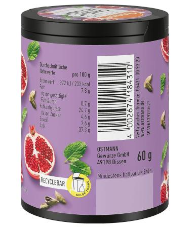 Ostmann Gew rzen Oriental Spice Mix | Couscous Rice & Meat Preparation | Cumin Cinnamon & Coriander | 60g Recyclable Metal Can - Buy Online on GoSupps.com
