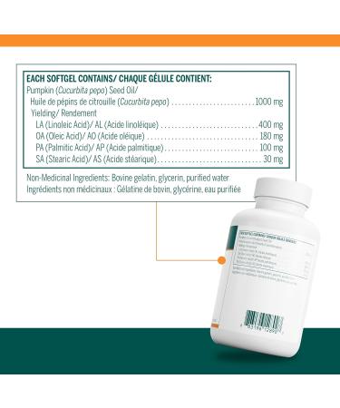 Genestra Brands - Pumpkin Capsules - Essential Fatty Acid Formula - 90 Softgel Capsules - Buy Online on GoSupps.com
