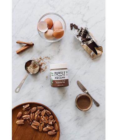 Purely Pecans Nut Butter - Gluten-Free, Non-GMO, Keto, Paleo, Kosher, Vegan - 10oz Creamy Pecan Butter - Buy Online on GoSupps.com