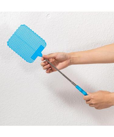 SCBOY 6-Piece Colorful Extendable Fly Swatter Set - Effective Plastic Swatters for Flies Mosquitoes & Insects - Ideal for Home Use - Buy Online on GoSupps.com