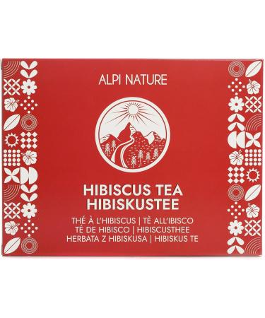  Alpi Nature Alpi Nature Hibiscus Tea 120 Hibiscus Tea Bags 120g Pack of 6 x 20 x 1g Bags - Buy Online on GoSupps.com