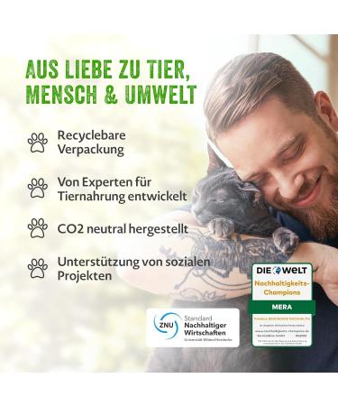 Buy Mera Cats Sensitive Adult Chicken Dry Food 2kg - Grain-Free Sustainable & High Meat Content for Optimal Cat Health - Buy Online on GoSupps.com