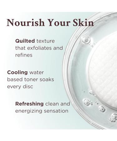 MATKAS Korean Exfoliating Witch Hazel Toning Pads - 60 pcs Korean Skin Care Glycolic Acid Toner Pads AHA BHA Gentle Face Exfoliator Facial Acid Peel for Dark Spots K Beauty Pore Minimizer for Face - Buy Online on GoSupps.com