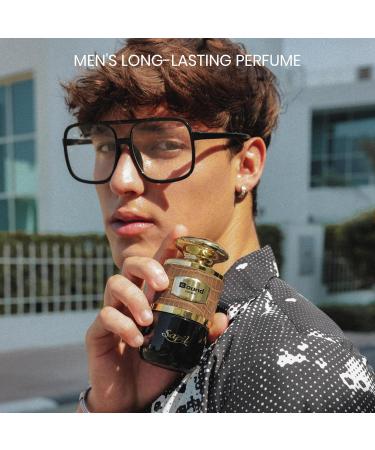 Sapil Bound Perfume for Men - Long-Lasting Dubai Cologne with Spicy and Woody Notes - 3.4 Oz (100 ml) EDT Spray - Ideal Arabic Cologne for Men Daily Wear and Special Occasions - Buy Online on GoSupps.com