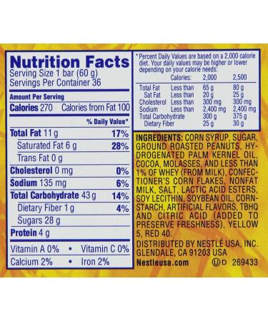  Nestl Nestle Butterfinger Bar 6 x 54g - Buy Online on GoSupps.com