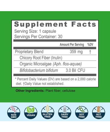 New Earth Bifidus - Probiotic for Large Instestine 30 ct - Bifidobacterium Bifidum & Prebiotic for Lower GI Support Gut Health & Regularity - Buy Online on GoSupps.com