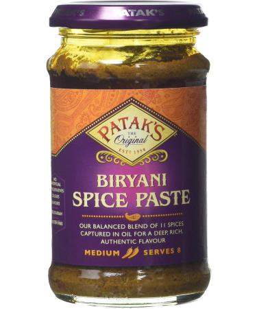 Patak's Biryani Spice Paste | Authentic Indian Recipe | Aromatic Spices | 283g | (Pack of 6) - Buy Online on GoSupps.com