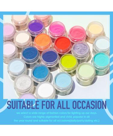 Gellen Dip Powder Nail Kit - 24 Colors Acrylic Dipping Powder Set | French Manicure DIY Kit for Women - Ocean Sunrise Collection - Buy Online on GoSupps.com