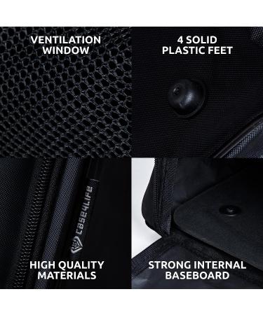 Case4Life Black Water Resistant Boot Bag for Work, Walking, Hiking, Rugby/Soccer Boots - Buy Online on GoSupps.com