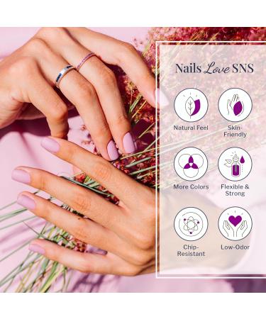 SNS Nail Dip Powder - Lavender Mist | Long-Lasting Dip Nail Color | Low-Odor No UV Lamp | 1 OZ - Buy Online on GoSupps.com
