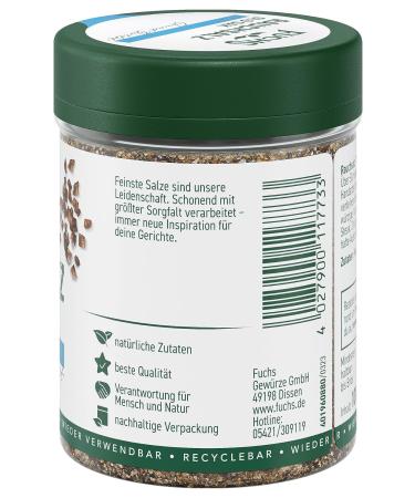Fox Spices Smoke Salt - Old Oak | Natural Smoky Flavor for Grilling Meat & Fish - 100g Reusable Can - Buy Online on GoSupps.com