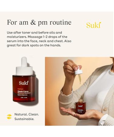 Suki Skincare Vitamin C Facial Serum - Radiant Glow Anti-Aging & Brightening - Shop Internationally - Buy Online on GoSupps.com