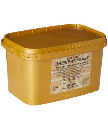 Gold Label Brewers Yeast skin & coat conditioner for horses 3 kg Transparent - Buy Online on GoSupps.com