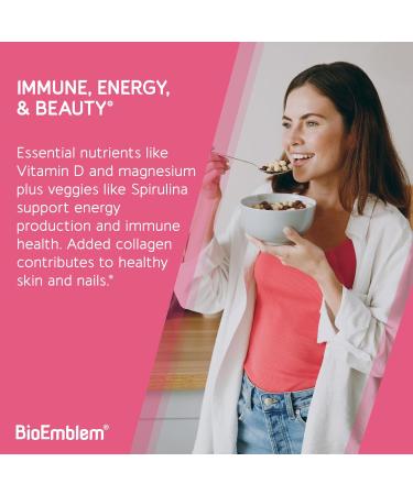 BioEmblem Women's Triple Magnesium Complex and Multivitamin fro Cardiovascular Health and Nutritional Needs - Buy Online on GoSupps.com