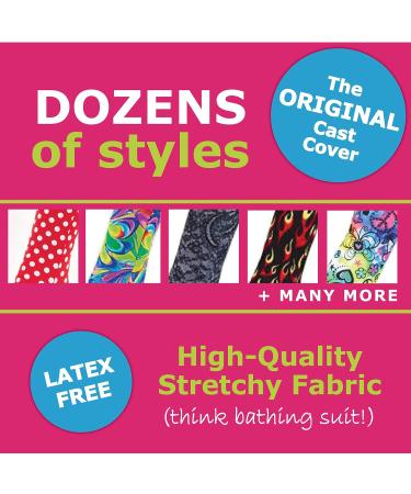 CastCoverz! Designer Arm Cast Cover - Peace of Fun - Small Long 18 Length X 9 Circumference - Removable & Washable - Made in USA - Small (1 Pack) - Buy Online on GoSupps.com