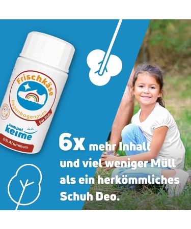 Cream Cheese Schuhdeo Rainbow Pups for Kids | Probiotic Powder Shoe Deodorizer | 6-Month Odor Control for Children s Shoes - Buy Online on GoSupps.com