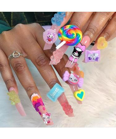 77 Pcs Hello Kitty 3D Nail Charms for Nail Art - Style 1 - Buy Online on GoSupps.com