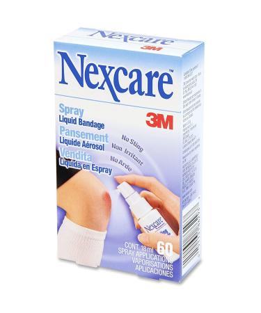 Nexcare MMM11803 Spray Liquid Bandage - Clear (1 Each) | Fast Healing Protection - Buy Online on GoSupps.com